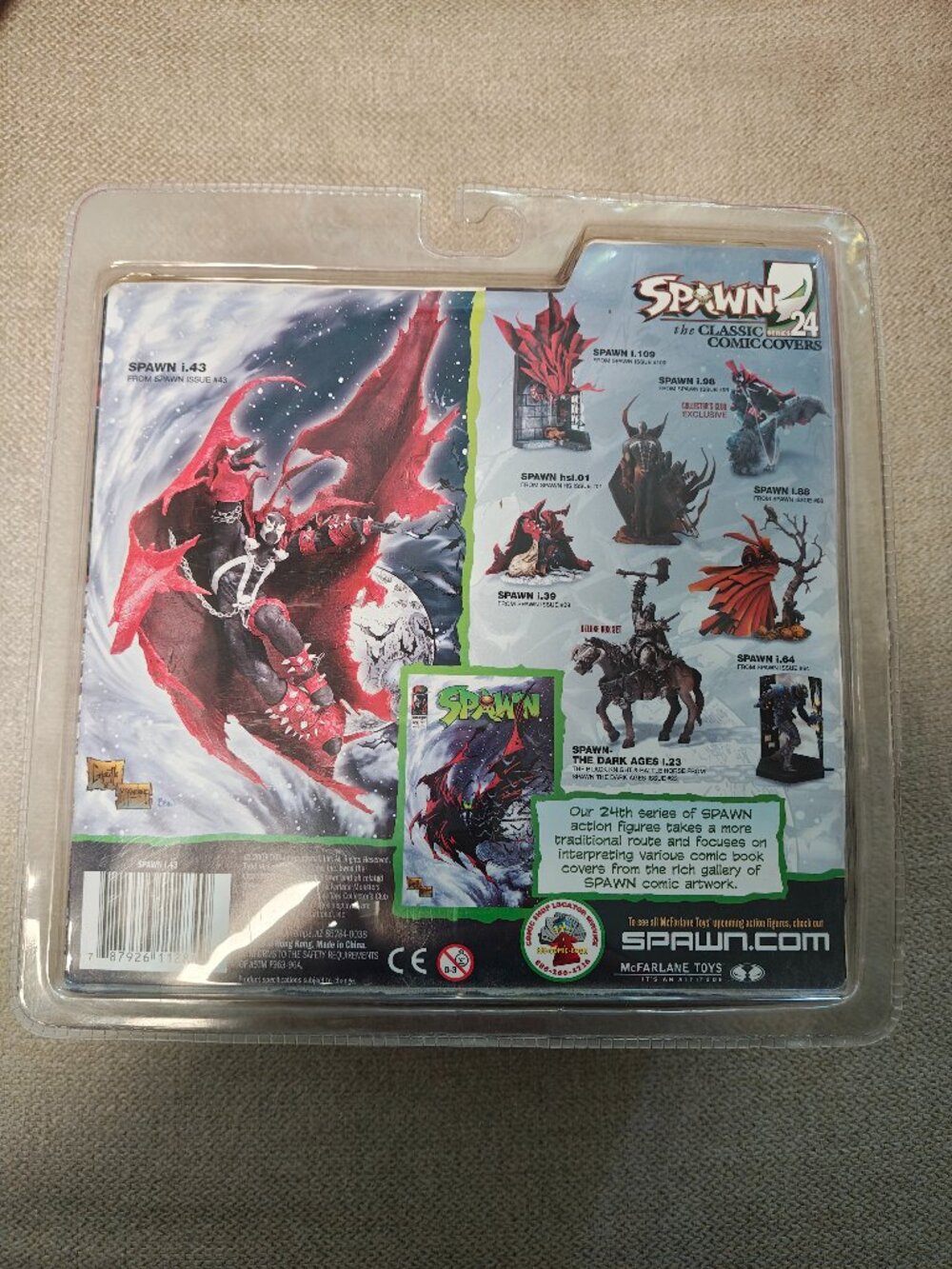 McFarlane Spawn Series 24 Issue #43 Action Figure - Picture 2 of 9